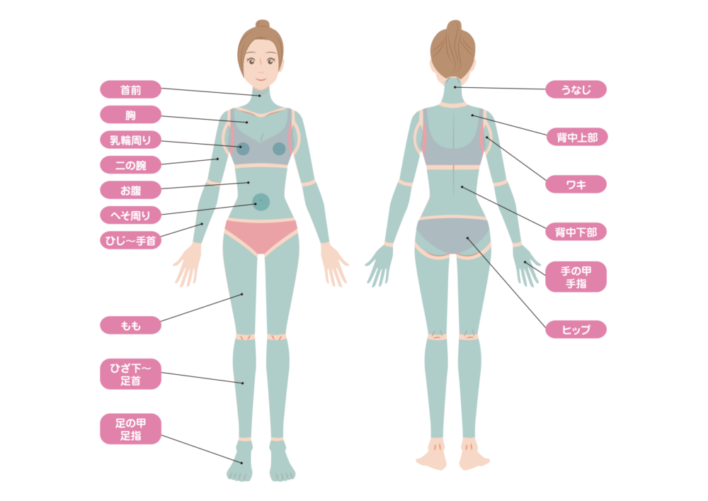 女性　全身